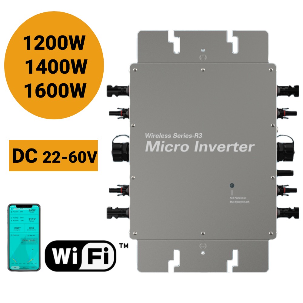 Grid Tie Watt Solar Micro Inve – Micro Inverter 1400W Solar Grid Tie Bewertung und Preis